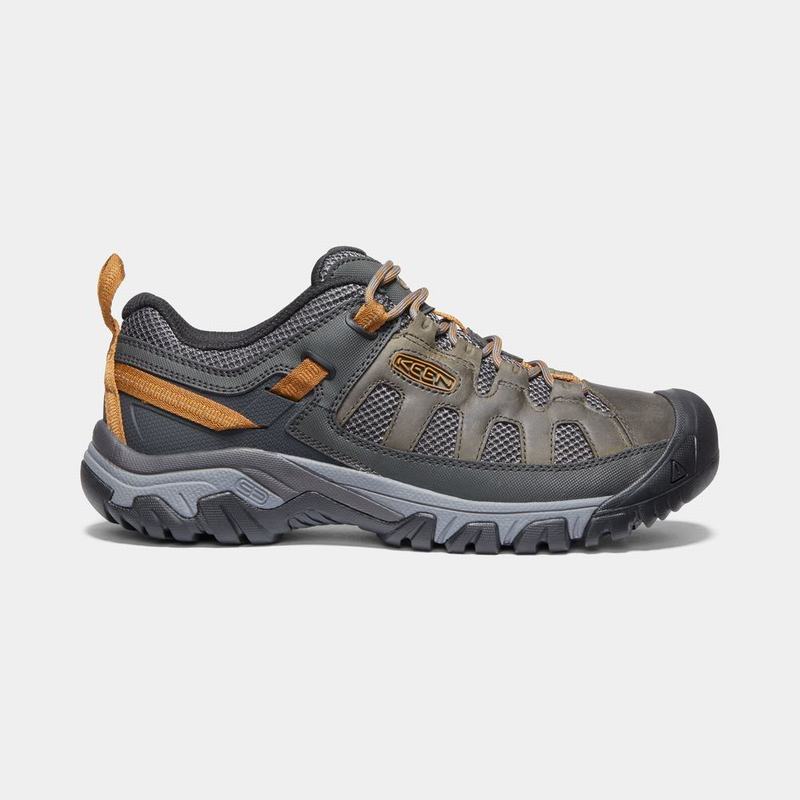 Zapatos Trekking Keen Targhee Vent Para Hombre Marrom Oscuro/Grises - Zapatos Keen Mexico (945137-NX